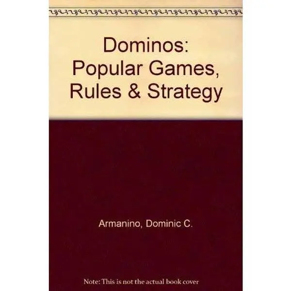 USED Book - Dominoes: Popular Games, Rules & Strategy by Dominic C. Armanino (Paperback) - english