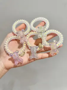 1 Piece Cute Hair Elastic Band for Women, High Stretch Durable Hair Tie, Simple New Design, Versatile Head Accessory, All Seasons