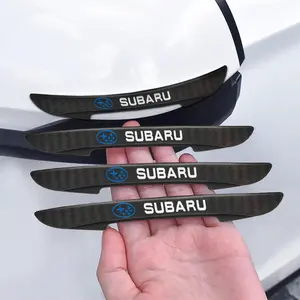 4pcs Car Door Bumper Guards for Subaru Impreza Outback Forester Crosstrek Legacy Wrx, Scratch and Collision Protection Strips