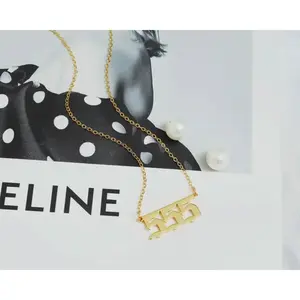 555 Angel Number Necklace