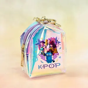 Kpop Girls Zipper Coin Purse, a multi-functional wallet suitable for everyday use, and a perfect mini wallet gift choice.