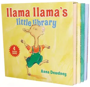 Llama Llama Little Library (Boxed Set) – Includes Wakey-Wake, Hoppity-Hop, Zippity-Zoom, and Nighty-Night by Anna Dewdney