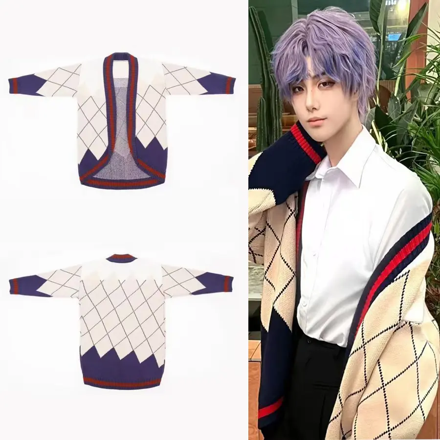 Love And Deepspace Cosplay Rafayel Sweater Anime Game Cosplay Qiyu Costumes   For Women Men Warm Coat Halloween Party Clothes