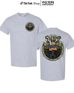 Trump Alligator Alcatraz Est 2025 Shirt For Men - For Women, Wellcome To The Swamp Sweatshirt, Trump Gift Hoodie, Casual Cotton Top