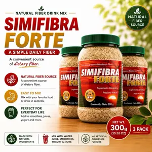 SimiFibra Forte Dietary Fiber Supplement for Digestive Health Support (3 Pack)