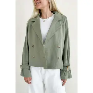 Uptown Short Trench Jacket