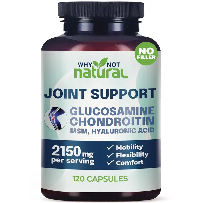 Why Not Natural Glucosamine Chondroitin MSM, Joint Support Supplement Why Not Natural Glucosamine Chondroitin MSM, Joint Support Supplement