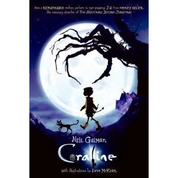 USED Book - Coraline by Neil Gaiman (Paperback) - english