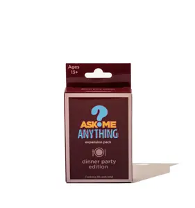Ask Me Anything Dinner Party Expansion Pack - Icebreaker Questions for Engaging Conversations Ages 12+ Fun Card Game