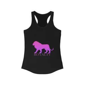 Women's Ideal Racerback Tank Cotton Fabric Fit Lightweight Top Womenswear Comfortable Light Slim