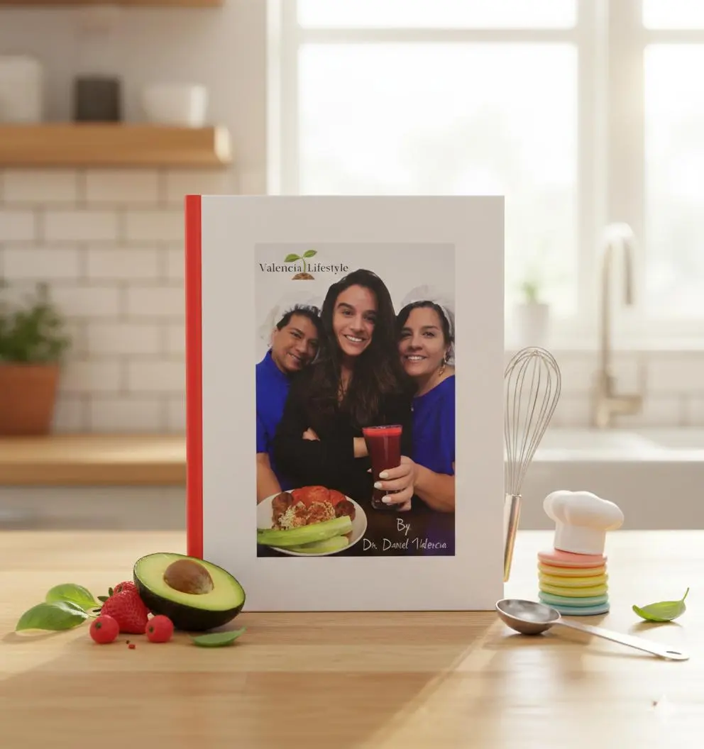 Valencia Lifestyle Cookbook – Healthy recipes, nutrition & wellness guide (paperback)