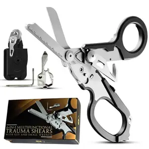 6-in-1 Trauma Shears Kit (Holster + Key Multi-Tool)