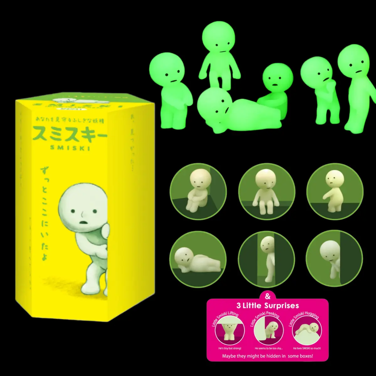 Sonny Angel SMISKI Series 1 Sealed Blind Box Gift for Kids Birthday