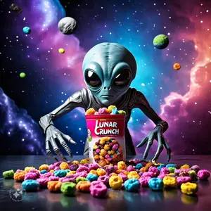 Freeze-Dried Sour Green Apple Moon Bites, Candy, Snack, Candies, freeze-dried candy