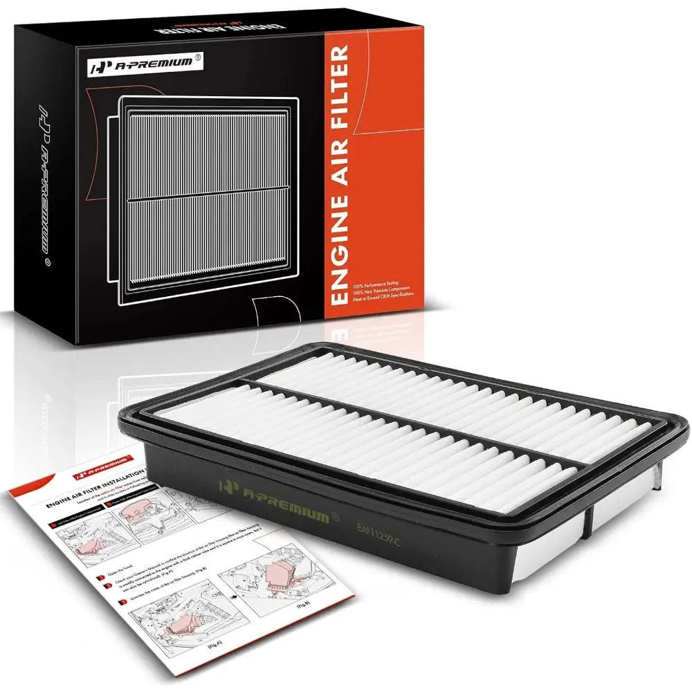 Engine Air Filter For Mazda Vehicles-3 (2012-2018), 3 Sport (2012-2018), 6 (2014-2021), CX-5 (2013-2023)-L4 2.0L 2.5L-Naturally Aspirated Only