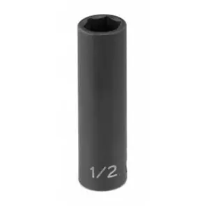 Grey Pneumatic Corp.  .38 in. Drive x 18MM Deep, Impact Sockets, High Torque