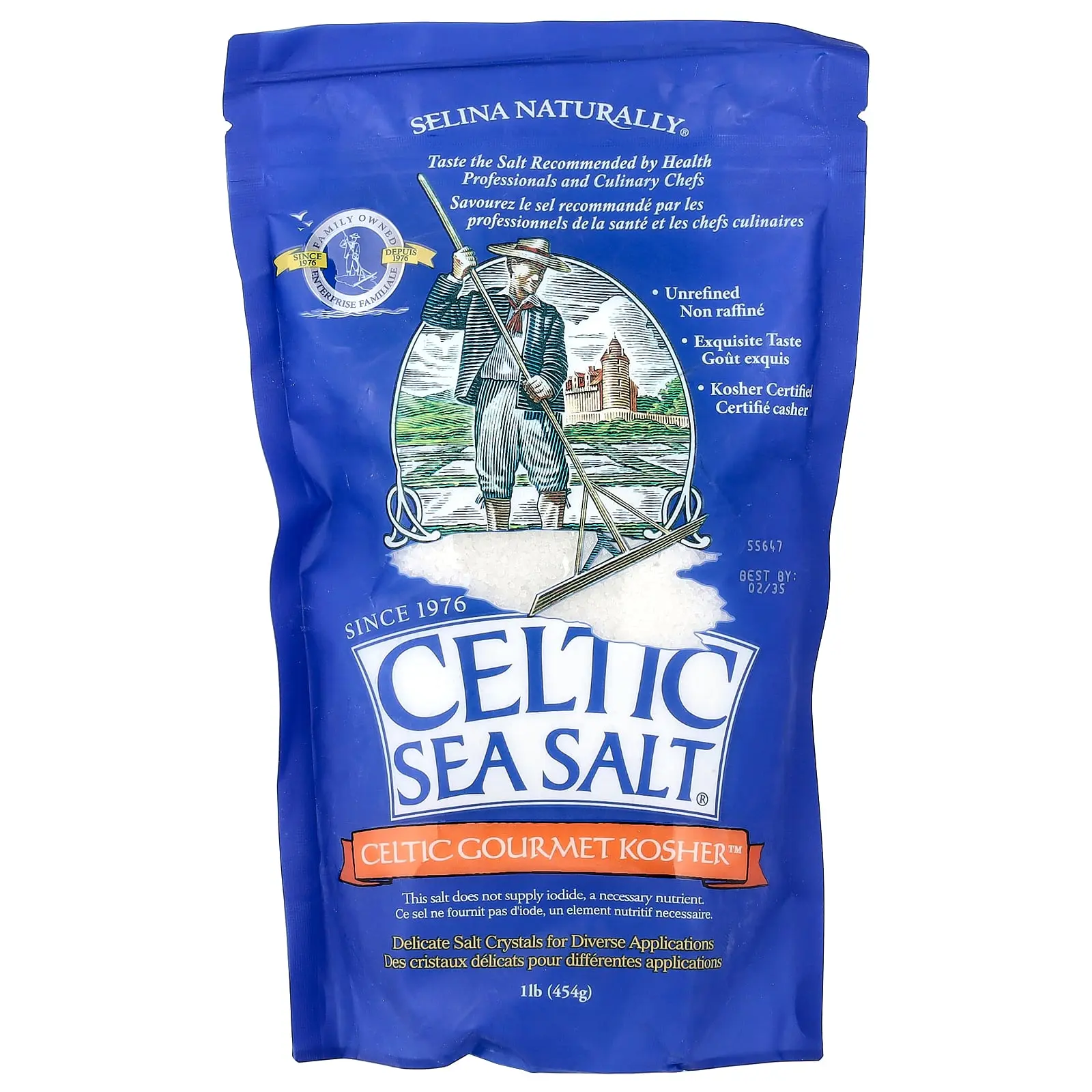 Celtic Sea Salt Celtic Gourmet Kosher™, 1 lb (454 g) Celtic Sea Salt Celtic Gourmet Kosher™, 1 lb (454 g)