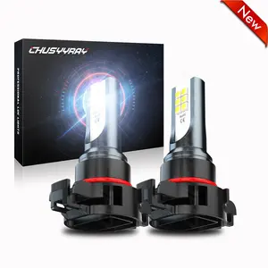 For Dodge Grand Caravan 3.6L 2011 2012 2013 2014 2015 2016 2017 2018 2019 2020 5202 H16 PSX24W LED Fog Light Bulbs Headlight Headlight Bracket Car Accessories Lamp