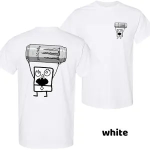Doodlebob Monster T-Shirt – Funny Drinking Shirt, Meme Graphic Tee, Summer T-Shirt, Men's Clothing, Trendy Funny T-Shirts for Men, Menswear Tops.....