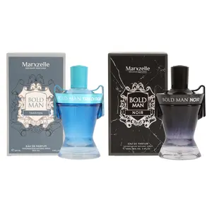Marxzelle Designer Perfumes Bold Man Noir & Tradition Eau de Parfum 100ml Bundle Long Lasting Premium Scents for Men