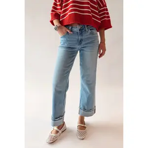 Golden Hour Jeans - Medium Wash, Soft & Stretchy, Relaxed Fit