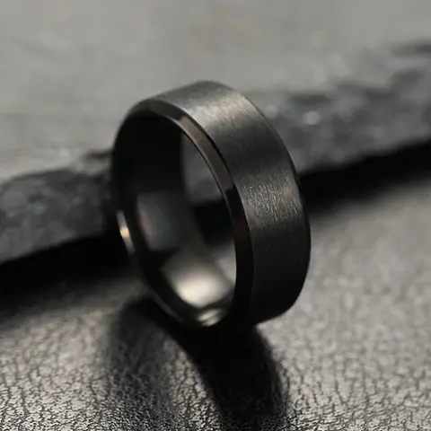 Summer 2024 Simple Design Plain Stainless Steel Ring, Daily Casual Versatile Accessories for Women Men