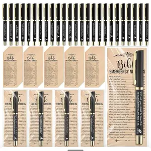 ️ Christian Gift Set – 3 Items for $9.99 Religious Bookmarks + Bible Verse Pens + Gospel Tracts