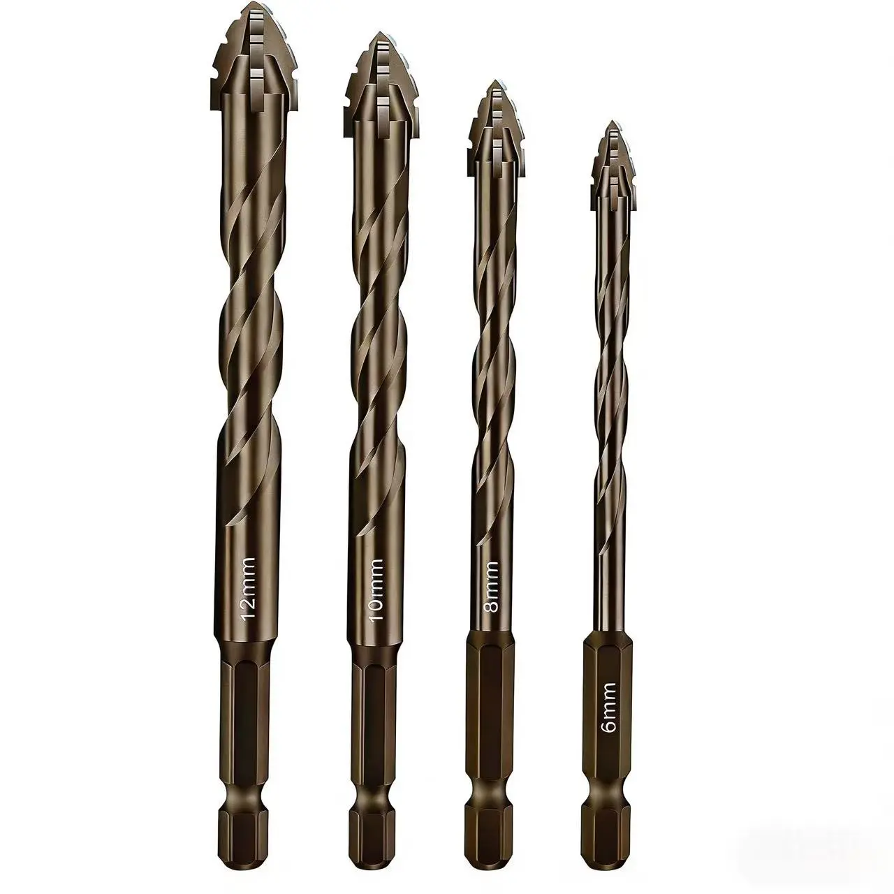 4-pack new upgraded version four-edged serrated eccentric dry full tile ceramic glass marble concrete stainless steel-1