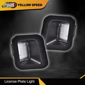 LED License Plate Light Full Housing Fit For 03-18 Dodge Ram BUILT-IN RESISTOR