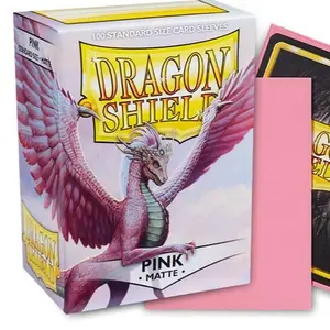 Dragon Shield Sleeve: Matte Pink