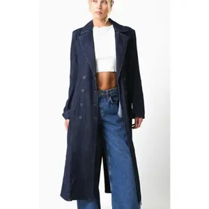 Chantel Denim Trench Coat