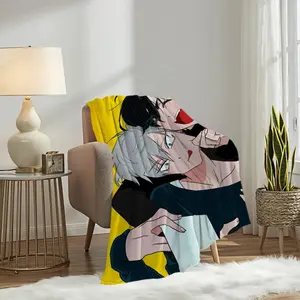 Korea Alien Stage Ivan Till Blanket Plush Nap Sofa rug for Living Room Warm Office Bedroom Birthday Home Travel Kid Gifts Suitable for beds and sofas can also be given as a gift