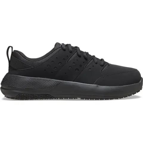 Crocs Women's On The Clock Work Sneakers Slip Resistant Shoes (Wide Sizes)