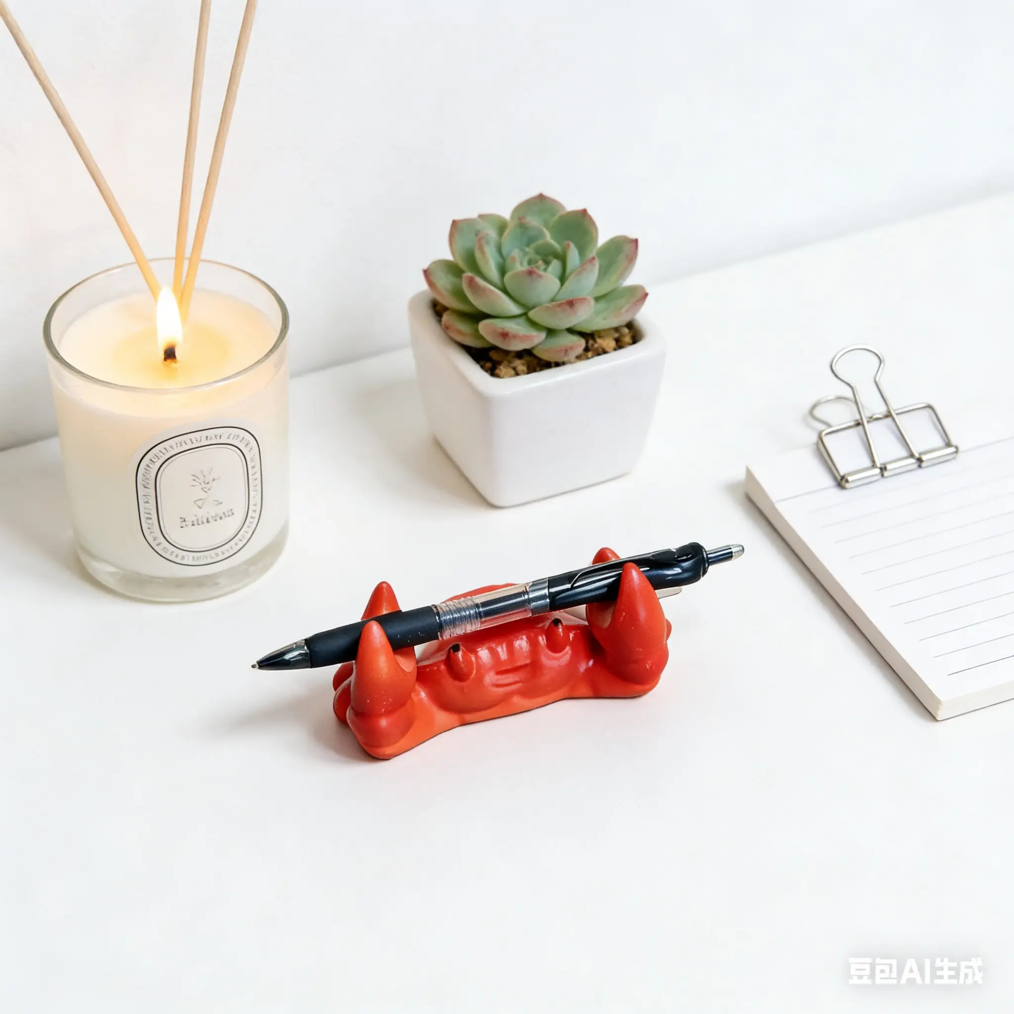 Creative Lobster Design Phone Holder, Desktop Decorative Phone Stand, Home Decor Ornament for Living Room Bedroom Office