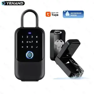Smart Key Lock Box - Bluetooth & App Controlled with Fingerprint Access