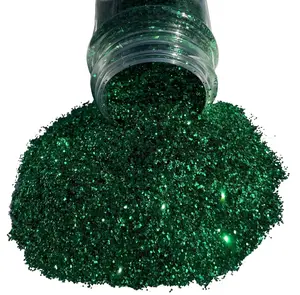 Envy Green Polyester Glitter - Ideal for DIY Crafts and More