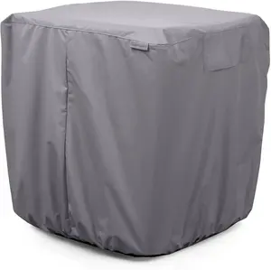 Covermates Air Conditioner Cover – Durable Weather-Resistant Protection for Outdoor Units, Elite 300D Polyester, 32W X 32D X 36H, Charcoal The Cover Store