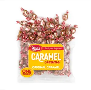 Goetze's Candy Vanilla Caramel Creams - 1 Pound Bag (16 Ounces) - Fresh from the Factory