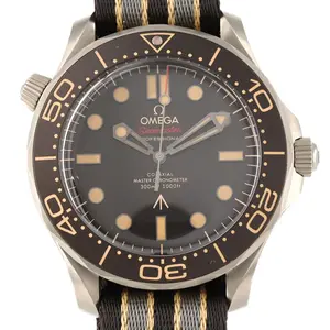 Pre-owned Omega  Titanium  Small Leather Goods Seamaster Diver 300M Automatic Limited