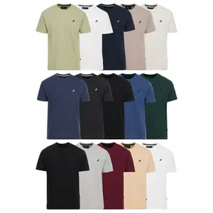 Tiger Wolf Men's Classic Short Sleeve T-Shirt 100% Cotton Tee Casual Fashion Top