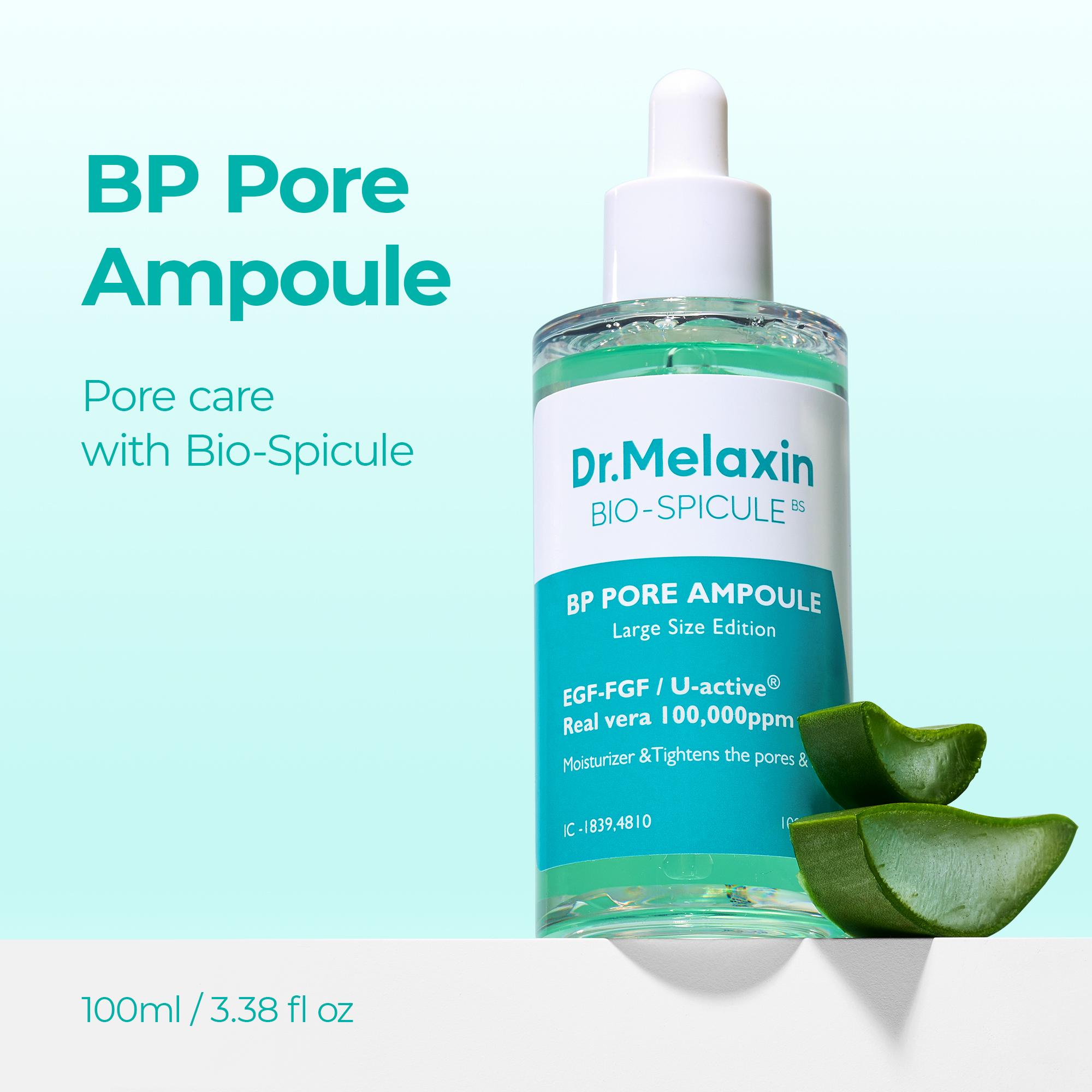 [Dr.Melaxin Official] BP Pore Ampoule | Pore Care, Anti-aging, Spicule, Fine Lines | Korean Cosmetics | 3.38 fl.oz (100ml)
