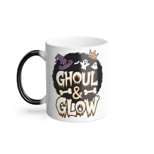 Ghoul and glow color-changing Mug, 11oz Ceramic Cup
