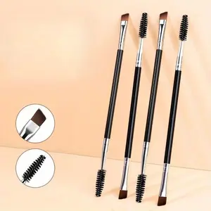 1pc/4pcs Eyebrow Brush & Eyelash Brush, Daily Portable Multifunctional Cosmetic Brush for Making Up Supply, Makeup Brush Set, Makeup Brush Kit