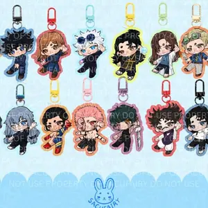 Sorcerer Anime Inspired Colorful Acrylic Charms/Keychains
