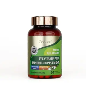 Zooone Eye Vitamin & Mineral Supplement - Lutein 180mg with Zeaxanthin for Eye Health - 90 Tablets - GMP Certified - US- Healthcare-L1