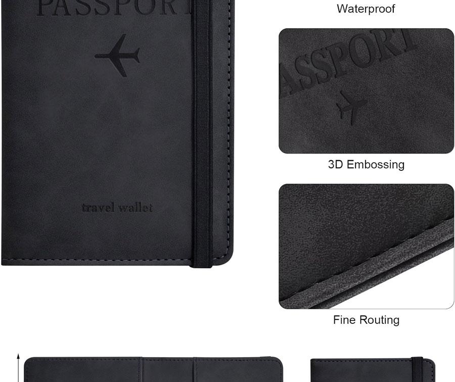 Passport Holder for Travel Essentials Passport Wallet Cover Case for Travel Accessories,Passport Book Holders for Women/Men Passport Holder for Travel Essentials Passport Wallet Cover Case for Travel Accessories,Passport Book Holders for Women/Men