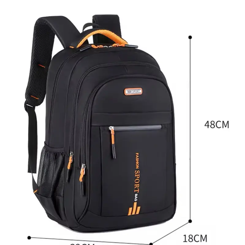 Waterproof 15.6” Laptop Backpack with USB Charging Port, Anti-Theft Travel Backpack for Men & Women