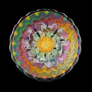 Night-glow Multicoloured Kiln-change Tea Cup Master's Cup Traditional Chinese Porcelain Elegant Gift