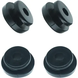 Rubber Mounts Support Cushion Hard Saddle Bags Saddlebag Compatible for Harley Touring Street Glide/Electra Glide/Road Glide/Road  (2014-2023) (4 Grommets 2014-2023)