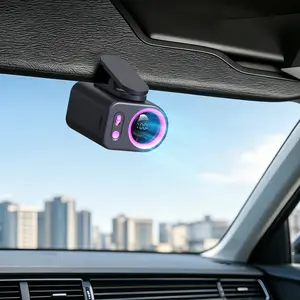 Summervibes-2026 heat dissipation Car Clip On Fan with LED Display - 360° Rotation, 100 Speeds Adjustable, USB Rechargeable Personal Cooling Fan, 16℃ Semi-Cooling Wide Clamp  3000mAh Battery